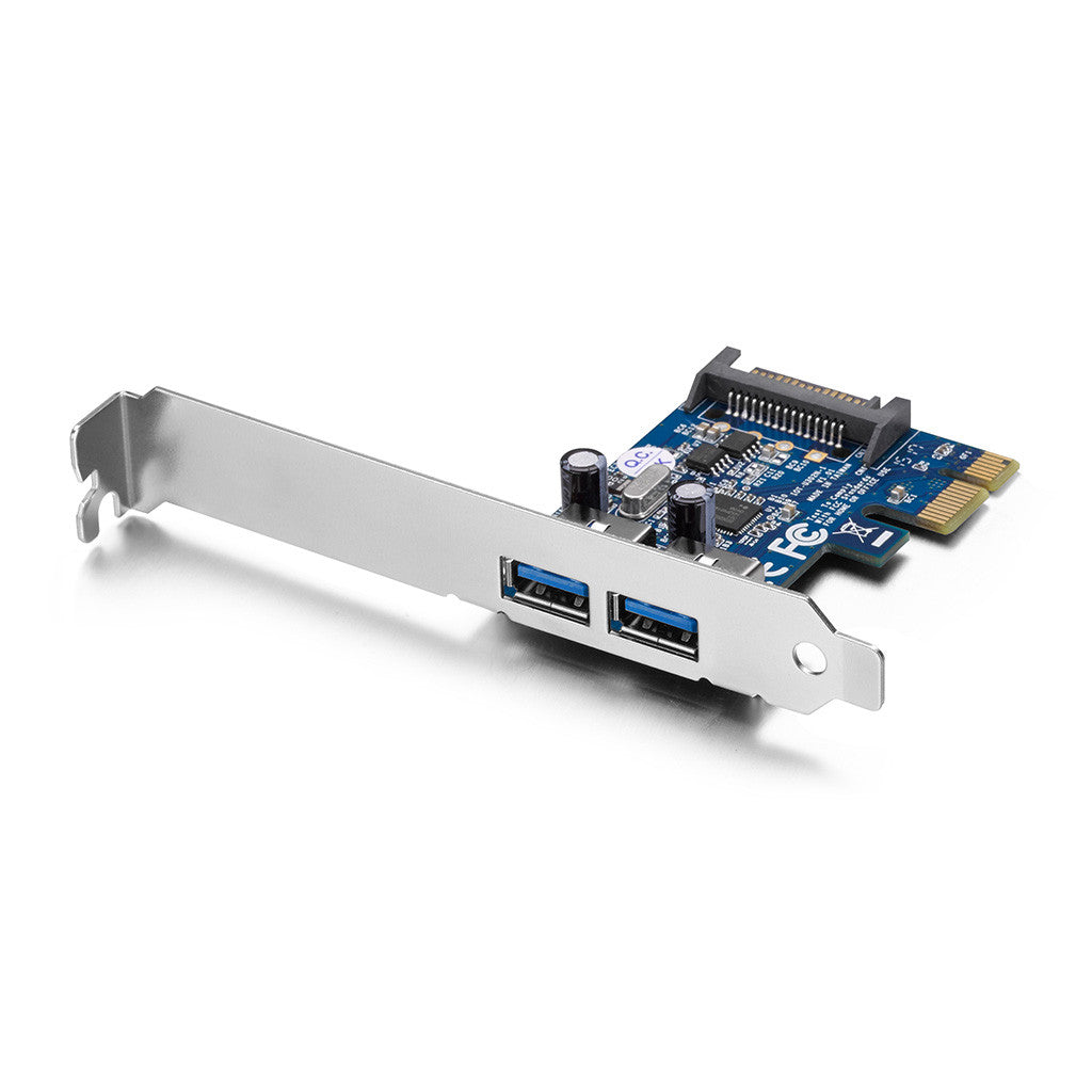 Tek Republic TR-PCIE-U32S00 PCI-E to USB 3.0 2 Port Express Card with